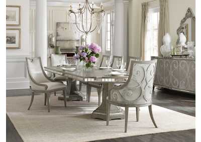 Image for Sanctuary Rectangle Dining Table w/2-20in leaves