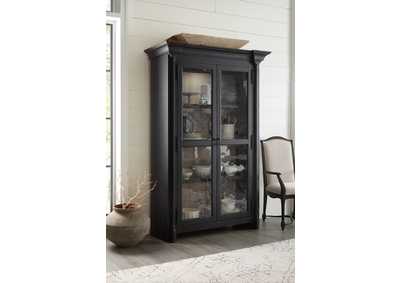 Ciao Bella Display Cabinet- Black,Hooker Furniture