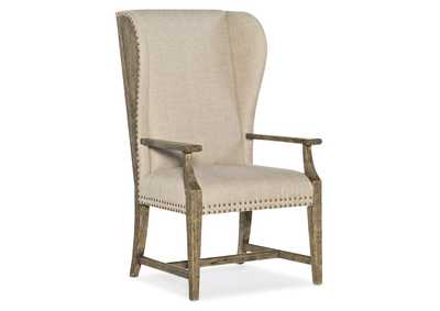 La Grange West Point Host Chair,Hooker Furniture