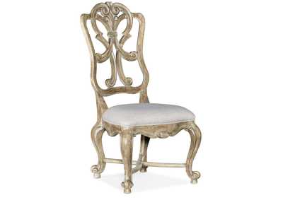 Castella Wood Back Side Chair - 2 Per Carton - Price Ea,Hooker Furniture