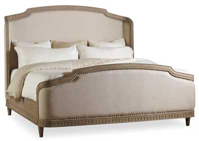 Image for Corsica King Upholstery Shelter Bed