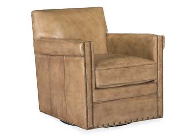 Potter Swivel Club Chair,Hooker Furniture