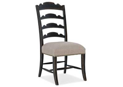 La Grange Twin Sisters Ladderback Side Chair - 2 Per Carton - Price Ea,Hooker Furniture