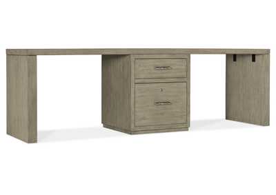 Image for Linville Falls 96" Desk With One Centered File