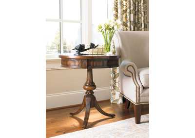 Round Pedestal Accent Table,Hooker Furniture