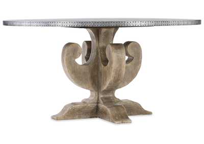 Image for Boheme Ascension 60In Zinc Round Dining Table