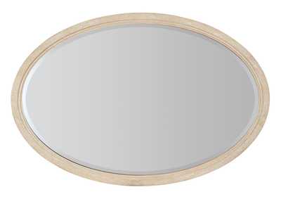 Image for Nouveau Chic Oval Mirror