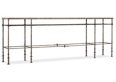 Image for La Grange St James Metal and Stone Console