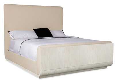 Image for Modern Mood California King Upholstered Panel Bed