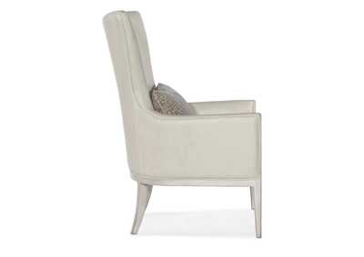 Kyndall Club Chair With Accent Pillow,Hooker Furniture