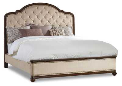 Leesburg King Upholstered Bed,Hooker Furniture