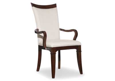 Palisade Upholstered Arm Chair - 2 per carton/price ea,Hooker Furniture