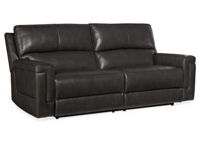 Image for Gable Leather PWR 2 over 2 Sofa w/ PWR Headrest