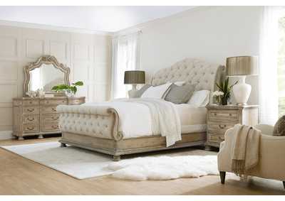 Castella King Tufted Bed,Hooker Furniture