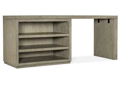 Image for Linville Falls 72" Desk with Open Desk Cabinet