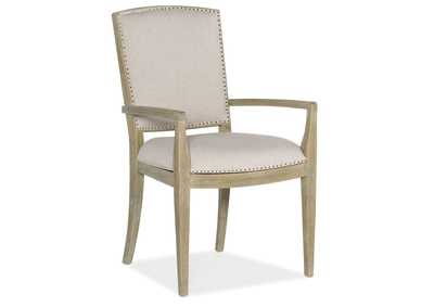 Surfrider Carved Back Arm Chair - 2 Per Ctn - Price Ea,Hooker Furniture
