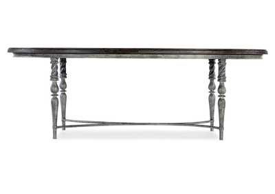Image for Traditions Oval Cocktail Table