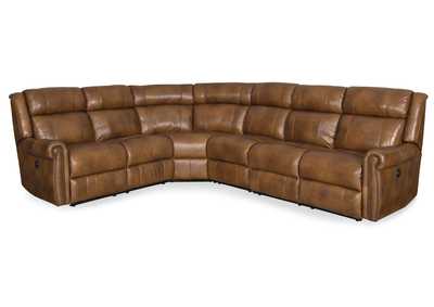 Image for Esme 4-Piece Sectional w-3 Power Recliner w-Power Headrest