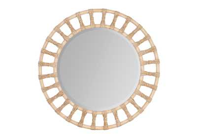 Image for Retreat Pole Rattan Accent Mirror