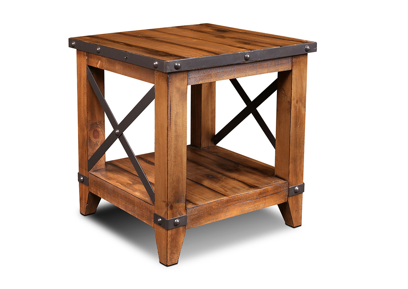 Urban Rustic End Table,Horizon Home