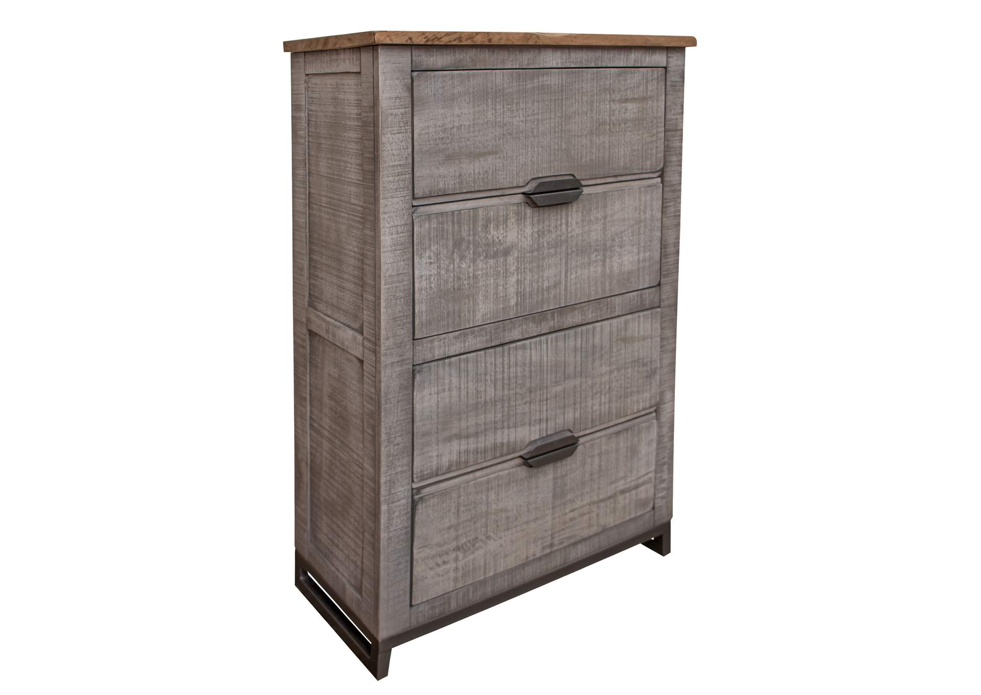 Mita 4 Drawers Chest w/ shelf,International Furniture Direct