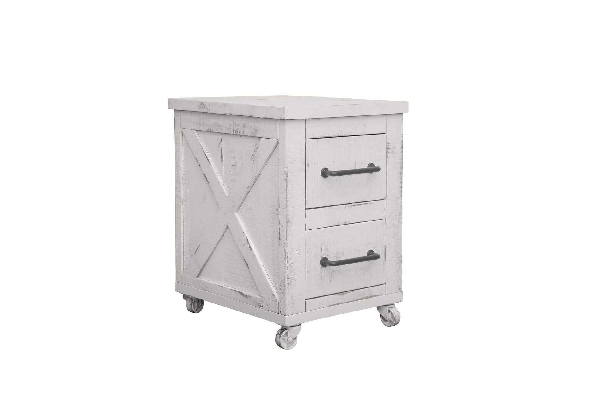 Mt. Livermore White File Cabinet,International Furniture Direct