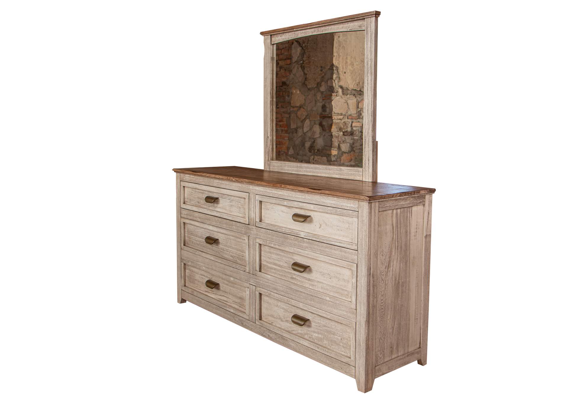 Sahara 6 Drawer Dresser,International Furniture Direct