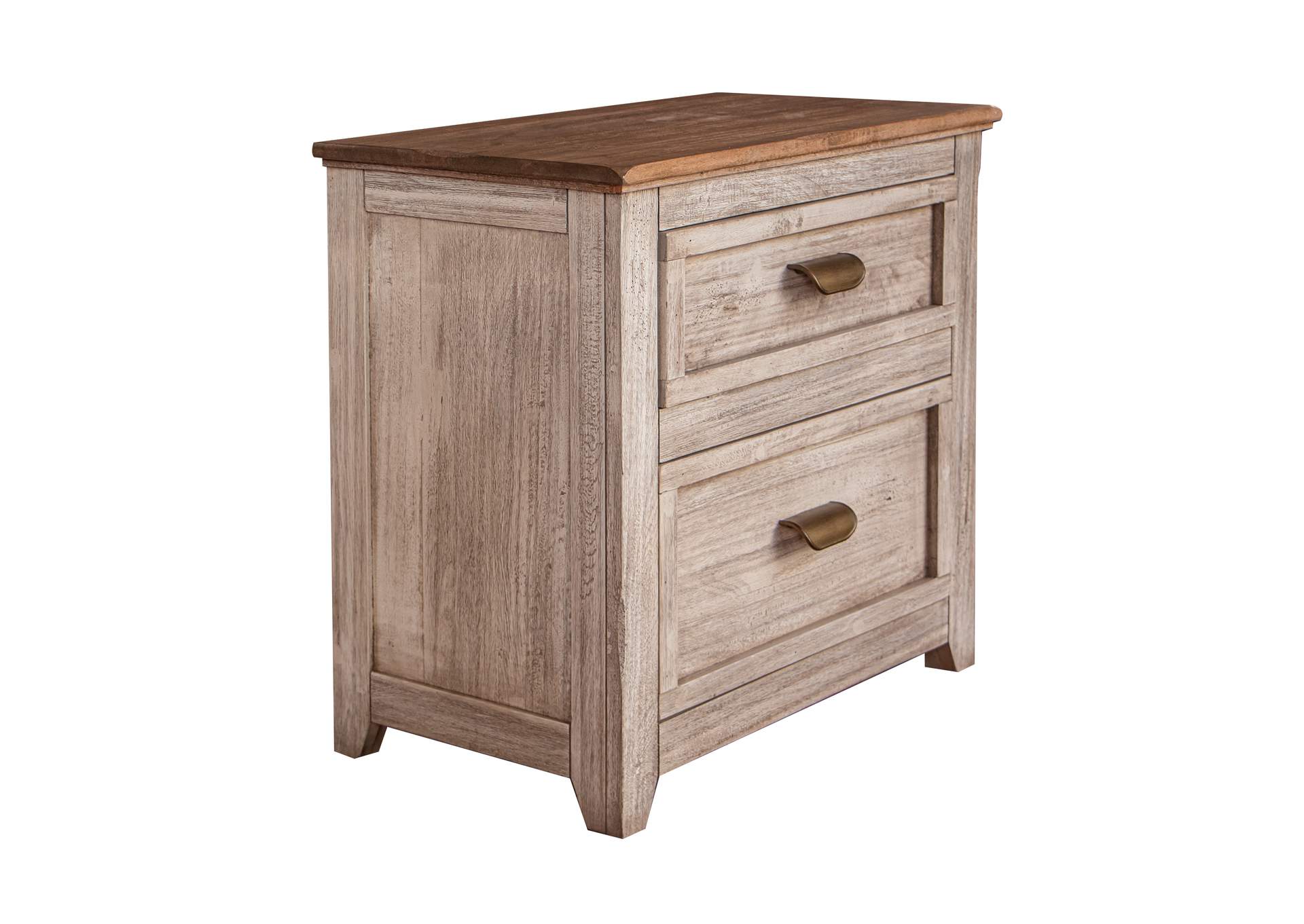 Sahara 2 Drawer Nightstand,International Furniture Direct