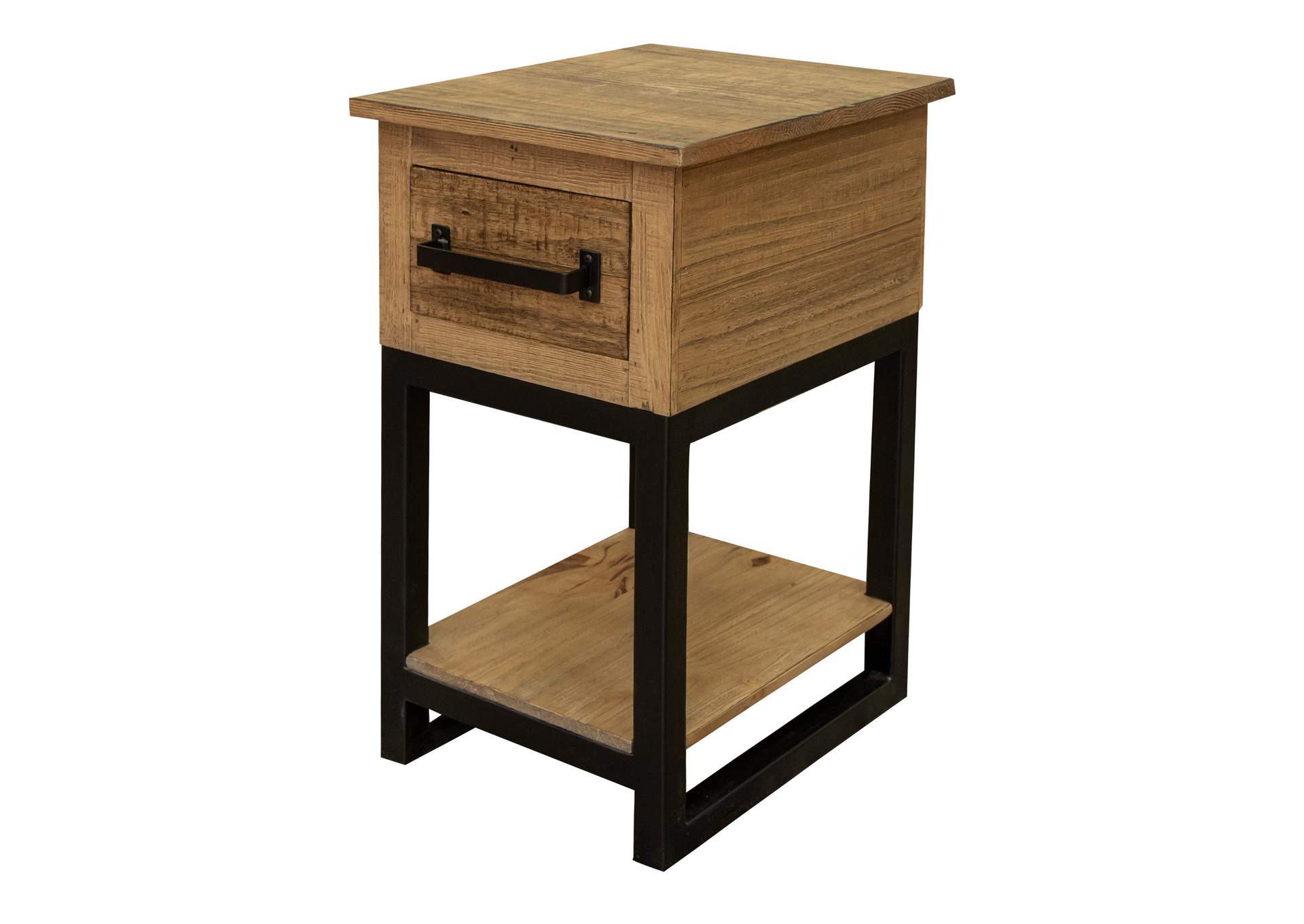 Olivo 1 Drawer, Chair Side Table,International Furniture Direct