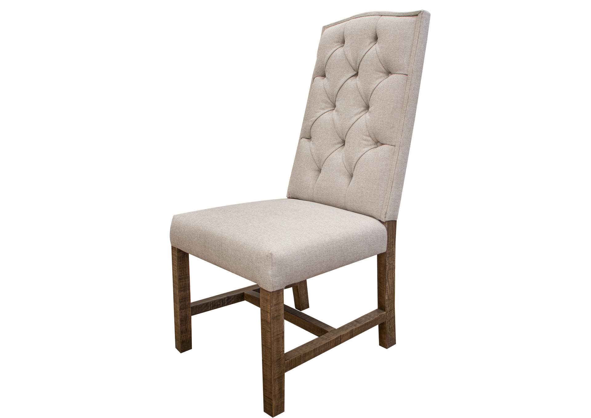 Aruba Upholstered Chair w/Tufted Back (Set of 2),International Furniture Direct