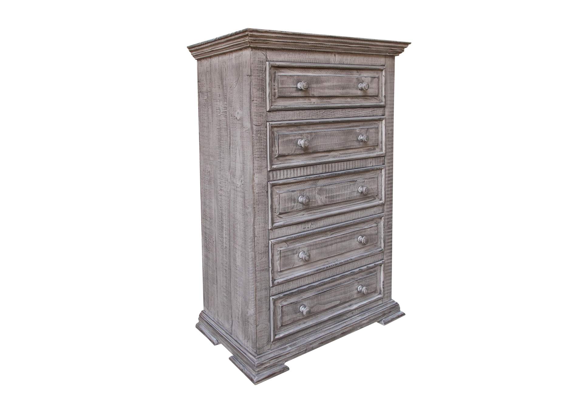 Terra Gray 5 Drawer Chest,International Furniture Direct