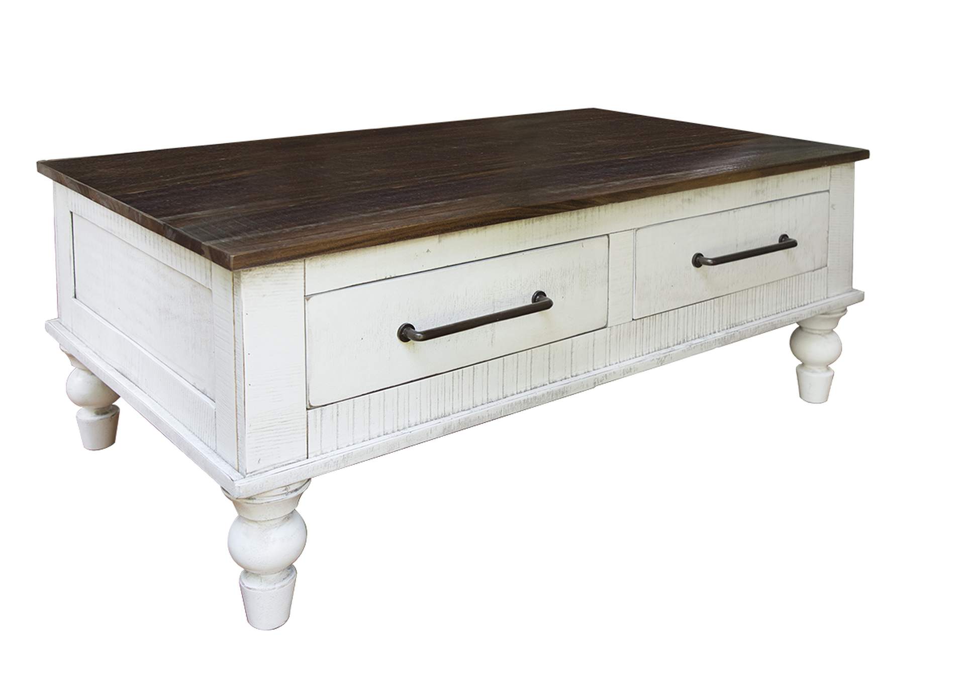 Rock Valley 4 Drawers Cocktail Table,International Furniture Direct