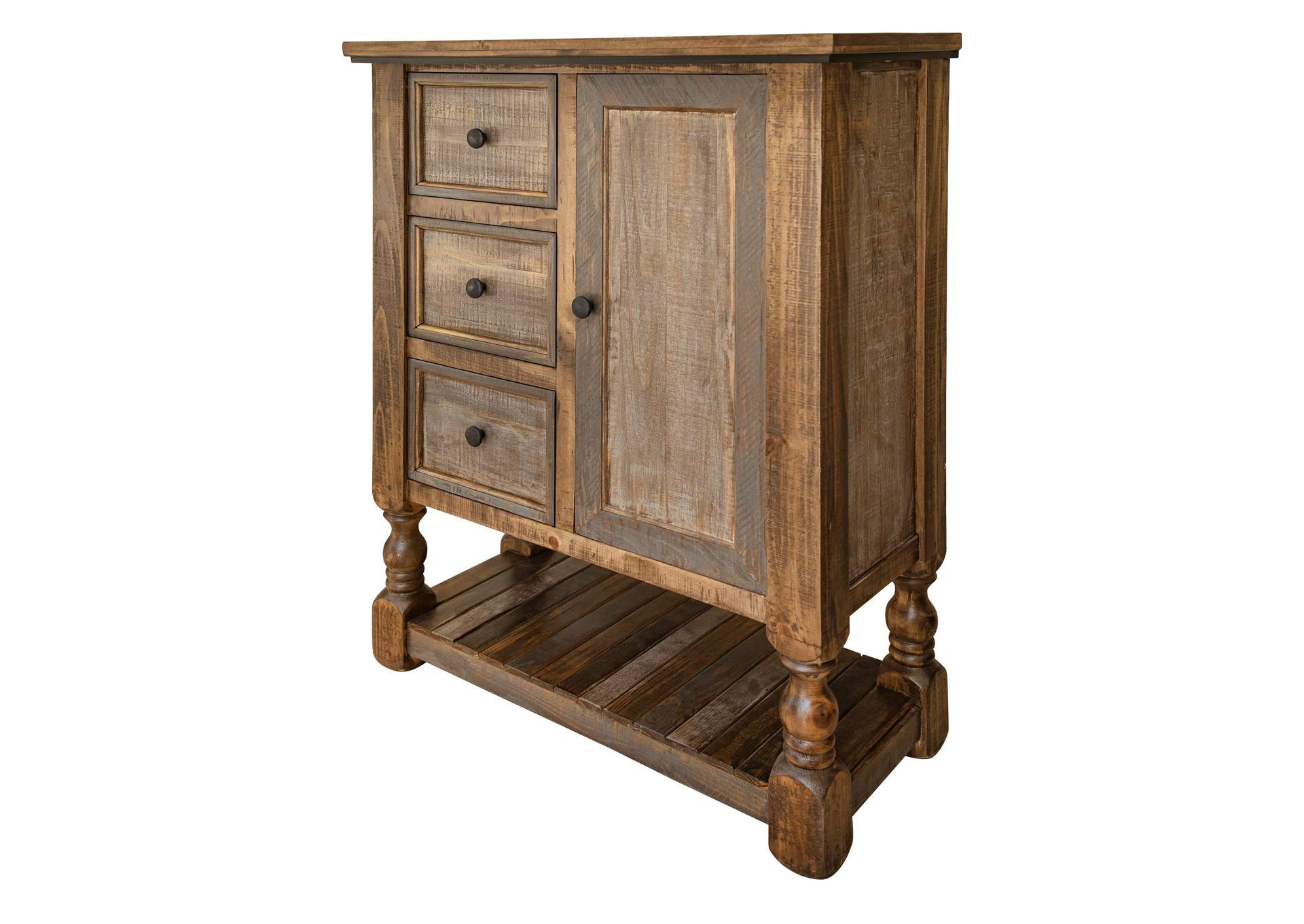 Stone 3 Drawers , 1 Door Chest,International Furniture Direct