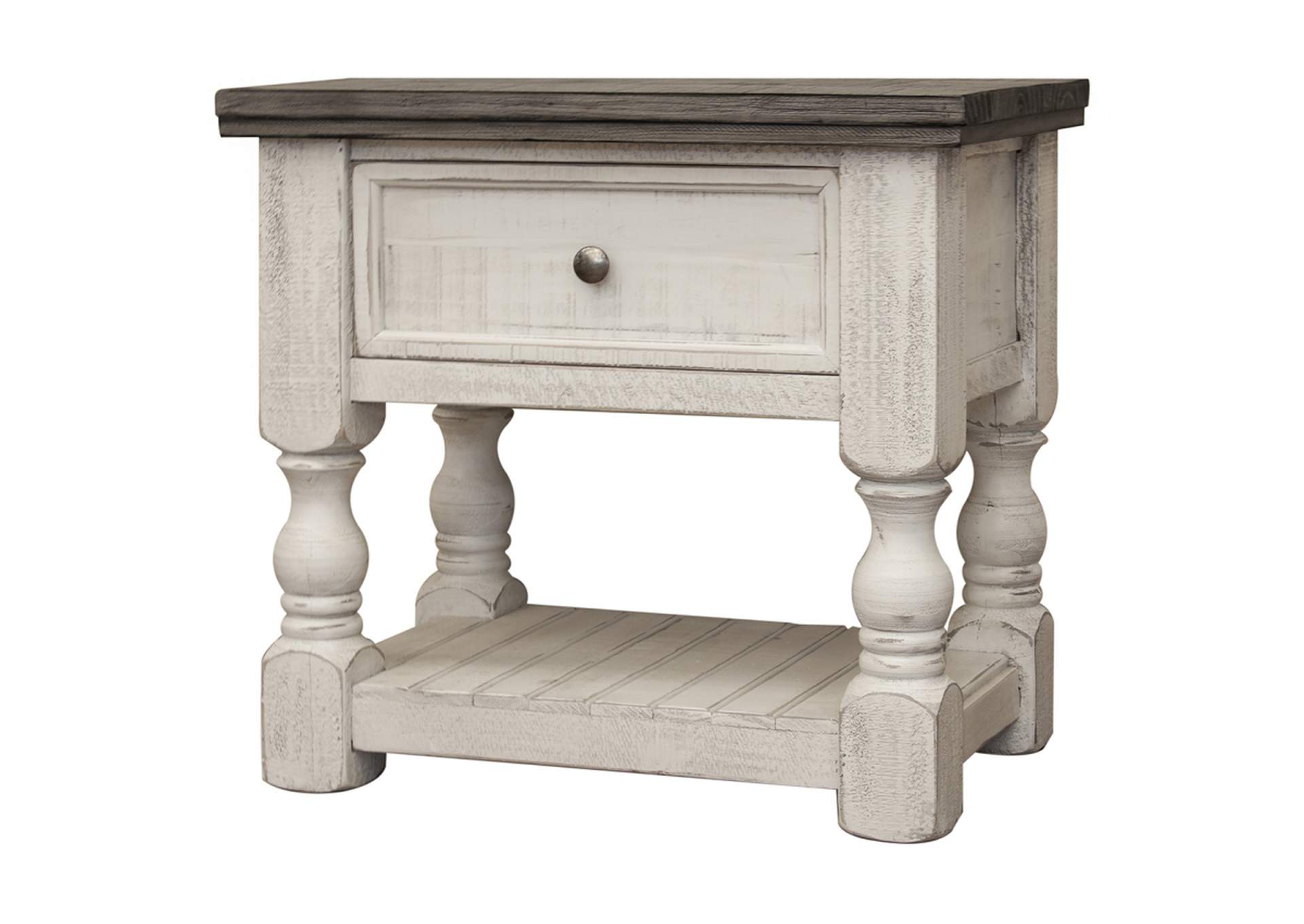 Stone 1 Drawer Nightstand,International Furniture Direct