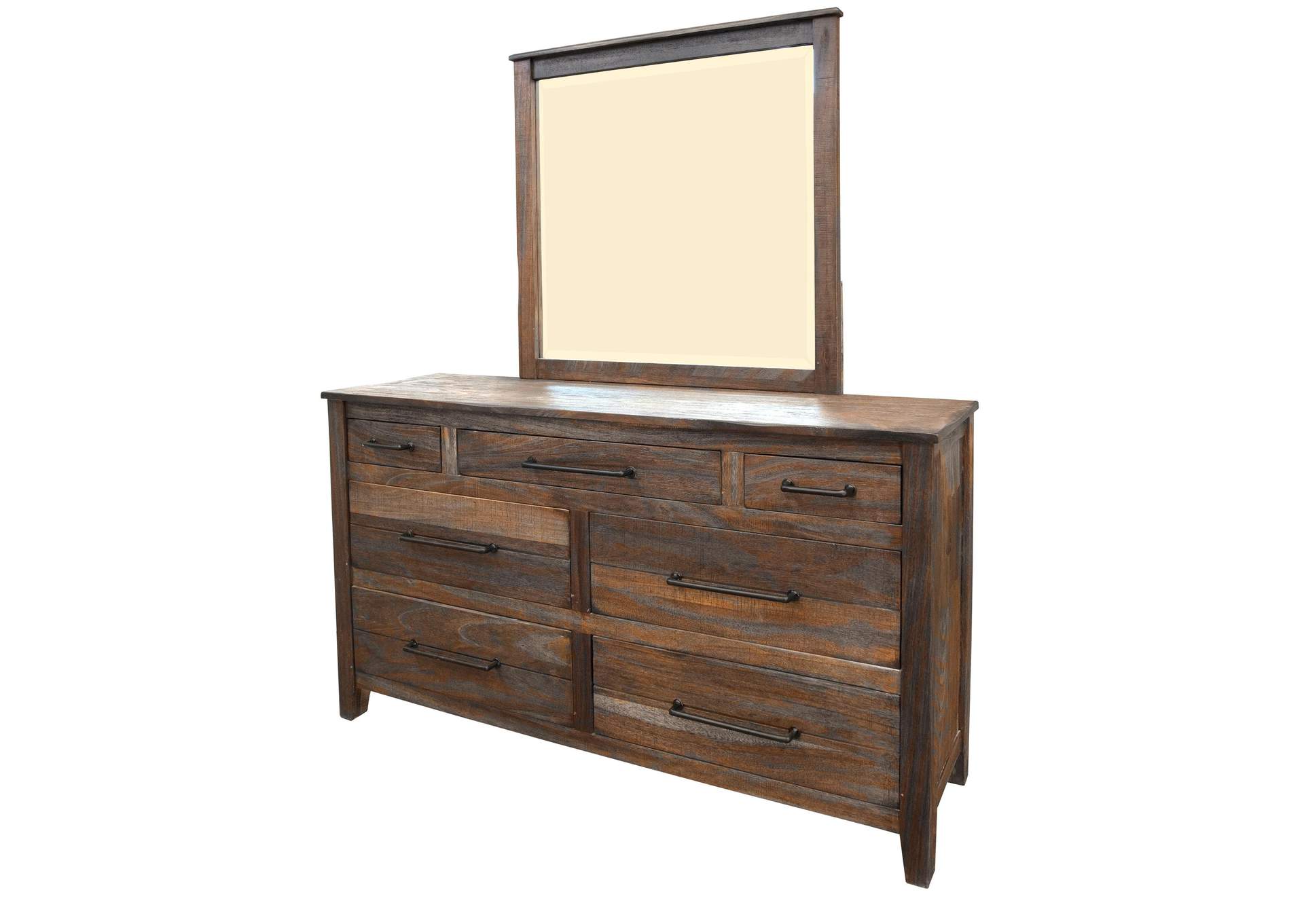 San Luis 7 Drawer, Dresser,International Furniture Direct