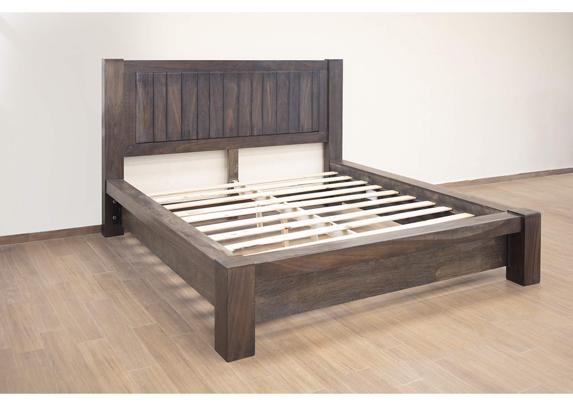 San Luis Natural two-tone Queen Headboard,International Furniture Direct