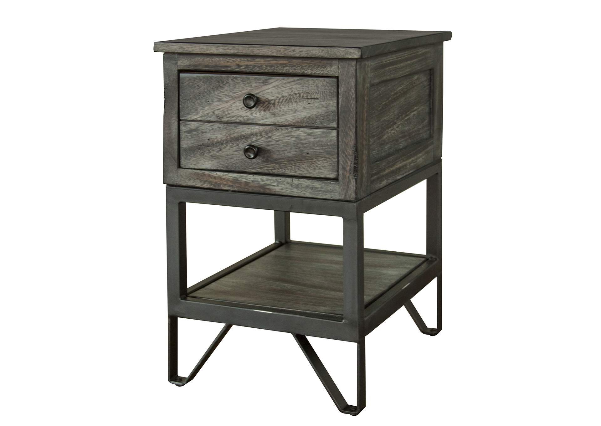 Moro Chairside Table w/1 Drawer,International Furniture Direct