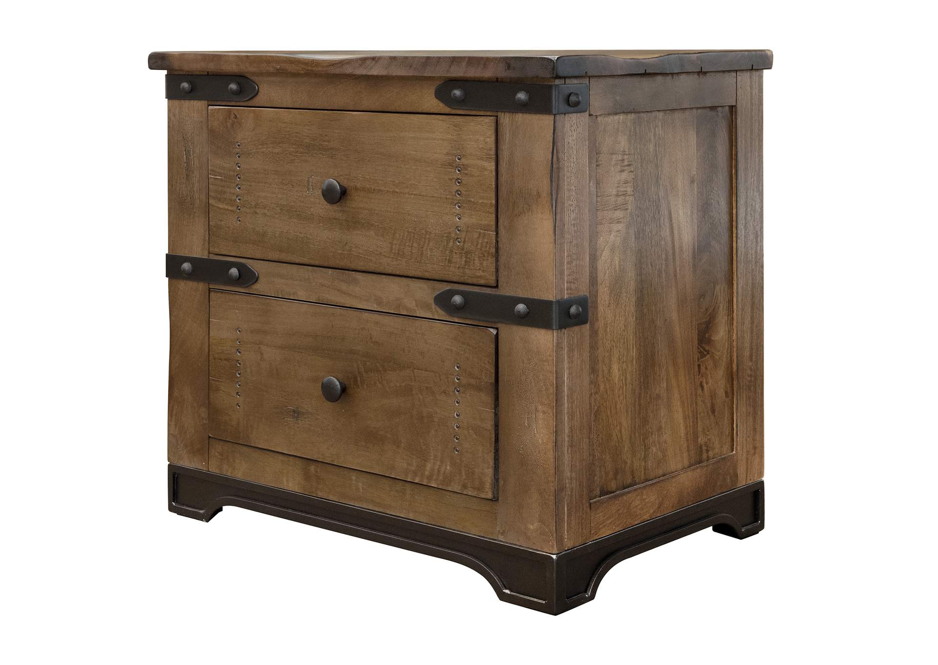 Parota 2 Drawer Nightstand,International Furniture Direct