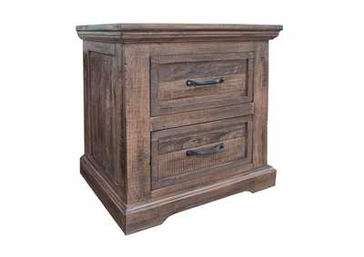 Image for Natural Madeira Light Brown Nightstand