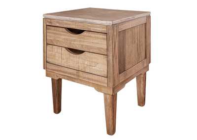 Image for Tulum 2 Drawers Nightstand