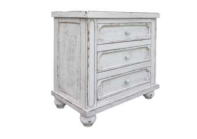 Image for Aruba 3 Drawer Night Stand