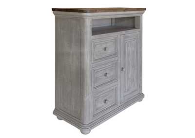 Image for Luna Gray 3 Drawer, 1 Door, Chest TV