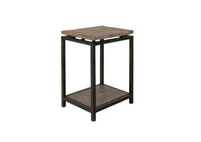 Image for Blacksmith Chair Side Table, w/ shelf