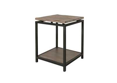 Image for Blacksmith End Table, w/ shelf