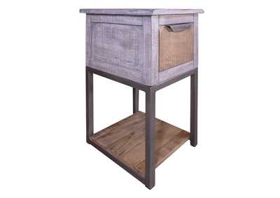 Image for Mita 1 Drawer, Chair Side Table