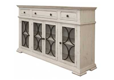Image for Bonanza Ivory Console / Tv Stand / Buffet