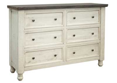 Image for Stone 6 Drawer Dresser