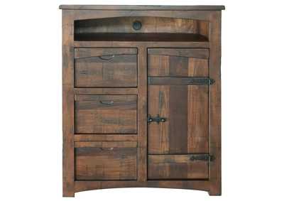 Image for Mezcal 3 Drawer, 1 Door Chest for TV