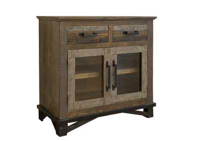 Image for Loft Brown 2 Drawers 2 Doors, Server