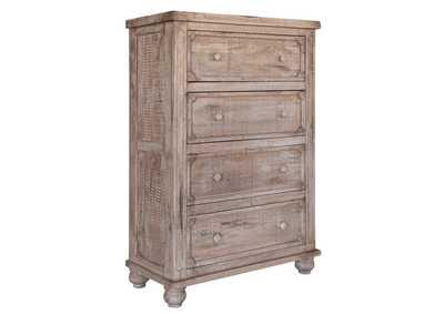 Image for Aruba Natural 4 Drawer Chest